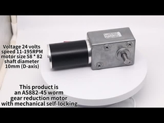 Motori dell'ingranaggio a vite di CC