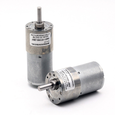 Micro Motor Gear Motor JGB37-3540 37mm 24V 9-1280RPM 37mm Torque elevato Basso Rpm 24v Dc Gear Motor
