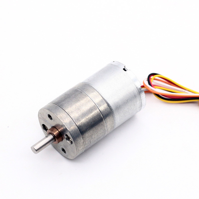 il micro ingranaggio di CC di 12V 9RPM va in automobile JGA25-2418 25mm che BLDC ha innestato il motore