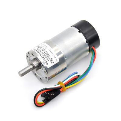 asse eccentrica dell'alto di coppia di torsione di 37mm 12v 24v 1600Rpm motore dell'ingranaggio con il codificatore
