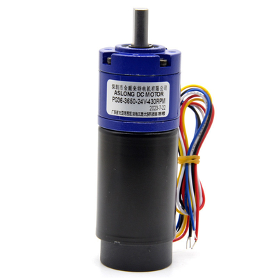 Motore a corrente continua senza spazzole di 24 V PG36-3650 Motore ad alta coppia a corrente continua senza spazzole di trasmissione planetaria