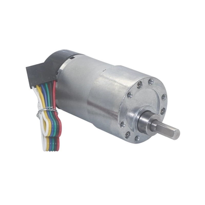 Motore eccentrico 1600rpm 37mm Hall Encoder Cap Protective dell'albero di ingranaggio di alta coppia di torsione