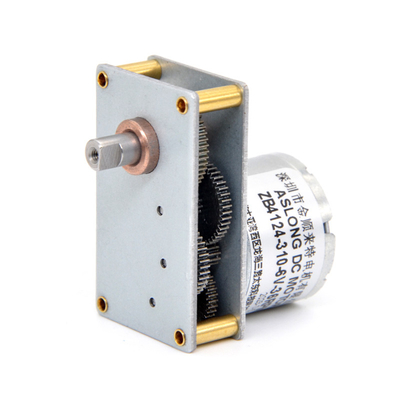 Asse a bassa velocità del motore d dell'ingranaggio di CC del Metal Gear 6V del motore 6V 37RPM di CC del motore ZB4124-310 della valvola di ASLONG mini
