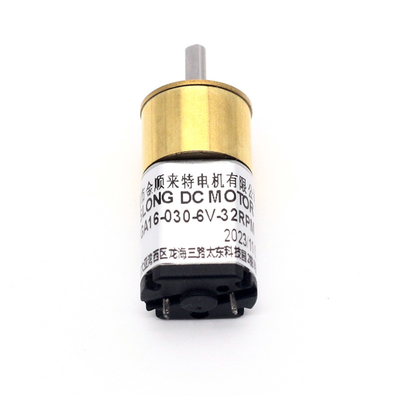 ASLONG JGA16-030 15.5mm 6V 26-800RPM Motore di riduzione a filtro a corrente continua mini motore di ingranaggi in micro metallo con ingranaggi di motore a corrente continua