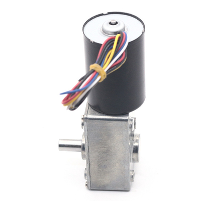 Micro Brushless DC Right Angle Motor A58-3650 Motore a motore a vermi DC 24V 24v Dc Motore a motore a vermi