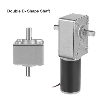 Motore di riduzione a doppio cuscinetto autobloccante A58SW31ZYS micro motore di ingranaggi a corrente continua a doppio asse 12v 24v motore di ingranaggi a versamento continuo