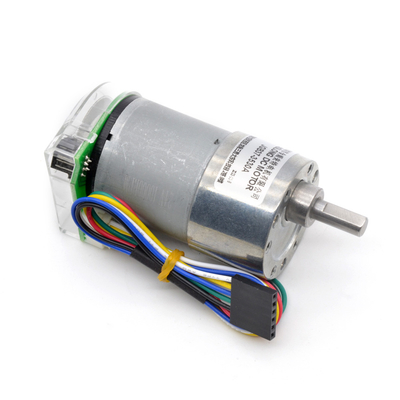 Micro DC a bassa velocità piccolo motore 12V/24V JGB37-3530A optoelettronica Encoder Motore di decelerazione 24v Dc Motor Encoder