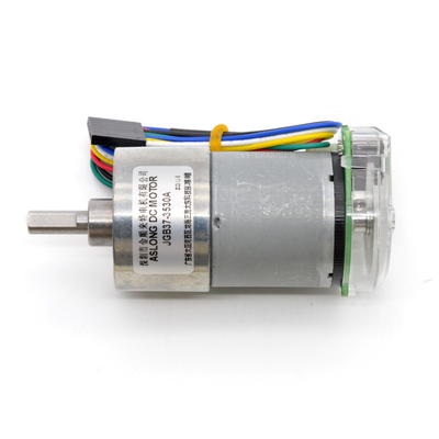 Micro DC a bassa velocità piccolo motore 12V/24V JGB37-3530A optoelettronica Encoder Motore di decelerazione 24v Dc Motor Encoder