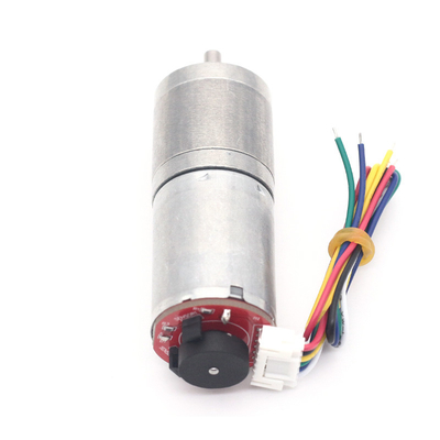 Motore Dc a 6V con codificatore JGA25-370B 25mm 12v