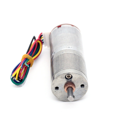 Motore Dc a 6V con codificatore JGA25-370B 25mm 12v