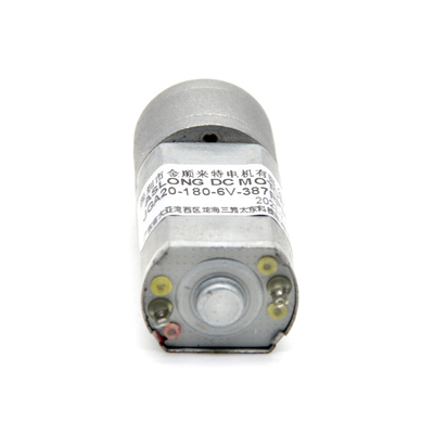 Motore a bassa velocità Dc motore di ingranaggi Dc 12v motore a bassa velocità JGA20-180 6v a 12v motore Dc