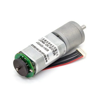 Piccolo Motor Encoder Dc Gear Motor JGA20-180B 12V 258RPM 1:31 Micro Motors Encoder Dc Motore spazzola
