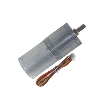 Motore a basso rumore di piccole dimensioni 12V24V JGA25-2430 DC Motore a decelerazione senza spazzole 12V di decelerazione di piccole dimensioni