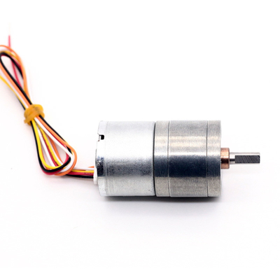 il micro ingranaggio di CC di 12V 9RPM va in automobile JGA25-2418 25mm che BLDC ha innestato il motore