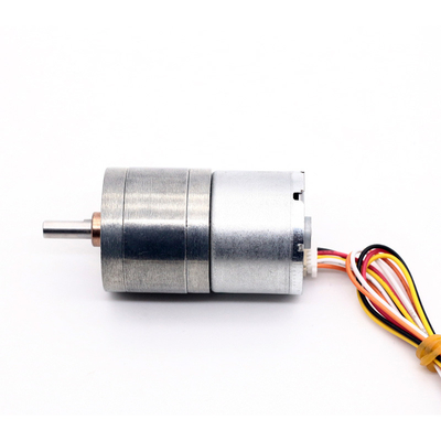 il micro ingranaggio di CC di 12V 9RPM va in automobile JGA25-2418 25mm che BLDC ha innestato il motore