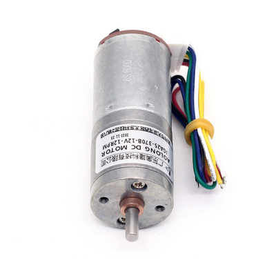 JGA25-370B Motori a marcia continua di piccole dimensioni a grande coppia 1360 giri al minuto con codificatore tachimetrico
