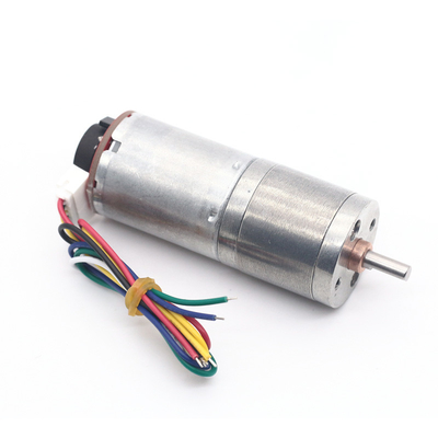 6v 12v 25mm motore a marcia continua spazzolato JGA25-370B Motore a marcia continua spazzolato a 25mm