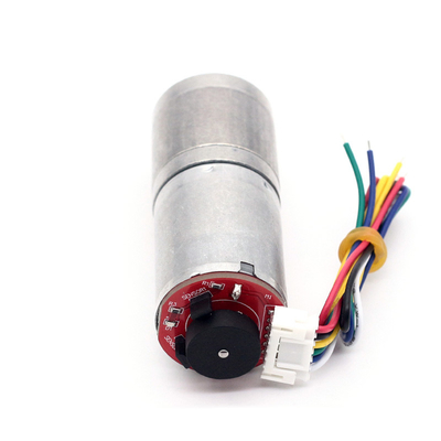 6v 12v 25mm motore a marcia continua spazzolato JGA25-370B Motore a marcia continua spazzolato a 25mm