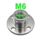 M6 ha infilato il diametro Rosh del giunto a dischi dell'asse 6mm approvato